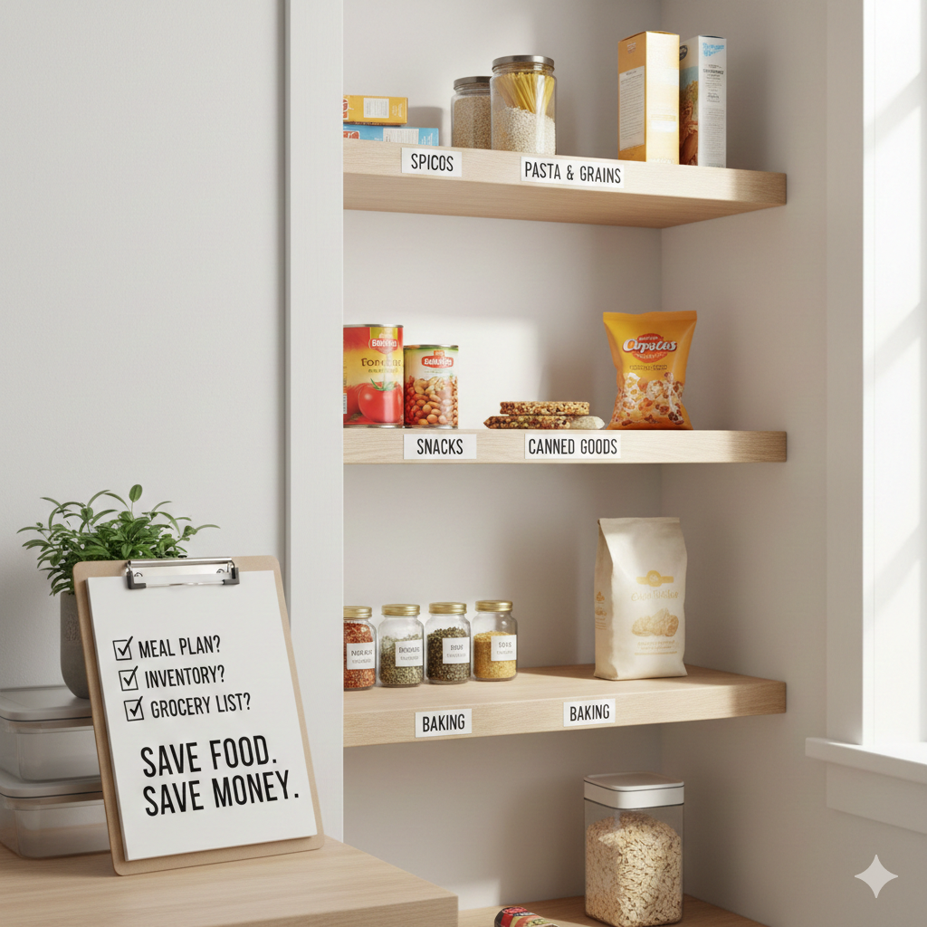 budget food storage planning