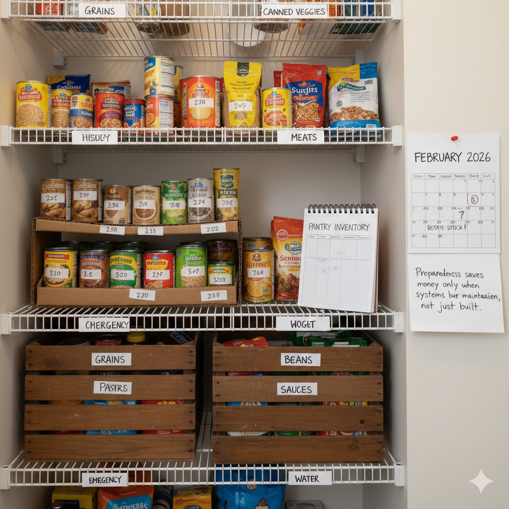 budget prepper maintenance